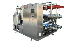 High temperature and short time sterilization machine for high viscosity products——Ftherm® X Votator [upl. by Neitsirhc]