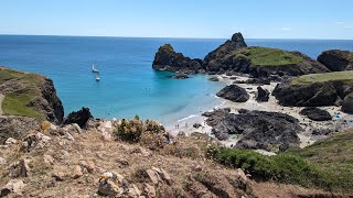 Sailing Kynance cove Lamorna cove Summer 2024 [upl. by Leirud142]