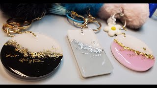 Resin keychain  How to make resin keycahin [upl. by Aileek]