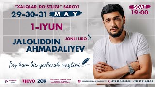 Jaloliddin Ahmadaliyev  Biz ham bir yashasak maylimi nomli konsert dasturi 2023yil [upl. by Aynodal]