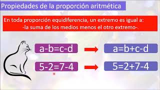 PROPIEDADES DE LAS PROPORCIONES ARITMÉTICAS Y GEOMÉTRICAS [upl. by Estas]