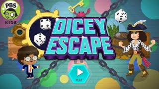 Odd Squad  Dicey Escape  PBS Kids Game  Math Game [upl. by Mcripley584]