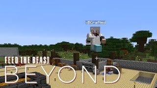 FTB Beyond w xB  ANGEL RINGS E11 Modded Minecraft [upl. by Airliah]