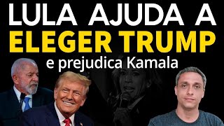 Obrigado presidente LULA ajuda Trump e prejudica Kamala ao declarar seu apoio [upl. by Hatty]