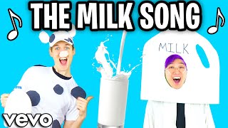 THE MILK SONG Official LankyBox Music Video [upl. by Josselyn]