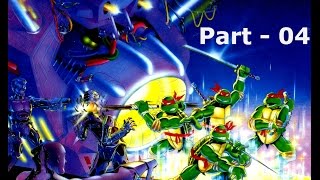 Lets Play Teenage Mutant Ninja Turtles  Part 04 Mecha Mouser [upl. by Melburn]