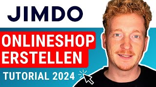 Jimdo Online Shop erstellen  Tutorial auf Deutsch 2024 [upl. by Schnorr297]