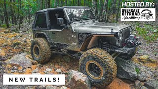 Jeep Wrangler TJ  WILD Wheeling with the JK’s [upl. by Gabriello]