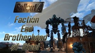 Fallout 4 Brotherhood of Steel Faction End [upl. by Sitelc]