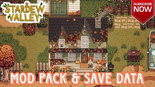 Stardew valley mod pack and save data  ANDROID [upl. by Ettenel]