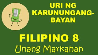 KARUNUNGANGBAYAN SALAWIKAIN SAWIKAIN KASABIHAN BUGTONGFILIPINO8ARALIN SA FILIPINO [upl. by Leary]