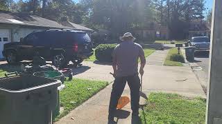 Pine Needle Cleanup PT 8 11 11 2024 [upl. by Ellersick345]