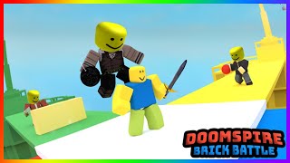 Roblox DoomSpire Brickbattle Funny Moments [upl. by Eimam]