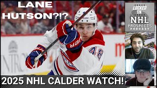 COULD LANE HUTSON WIN THE CALDER TROPHY  NHL Calder Watch [upl. by Nicoli819]