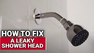 How To Fix A Leaky Shower Head  Ace Hardware [upl. by Cohbert]