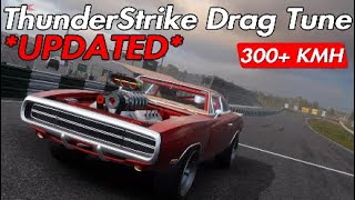 UPDATED ThunderStrike Drag Tune  300 KMH  Carx Drift Racing Online [upl. by Laeira88]