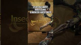 Insect Glaive  Monster Hunter Wilds Weapons Guides monsterhunter monsterhunterwilds mhwilds [upl. by Cailly]