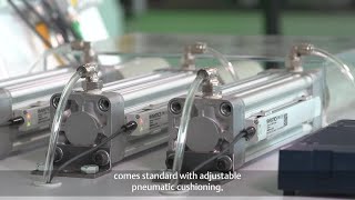 Optimize machine efficiency and cylinder cycle time with ideal pneumatic cushioning  AVENTICS [upl. by Studley58]