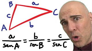 Cómo usar el TEOREMA DEL SENO Aplicación [upl. by Yhtrod]