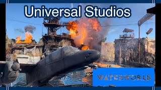 First Water World Show in 2024 at Universal Studios Hollywood [upl. by Rehptosirhc]