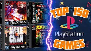 Top 150 PS1 games of all time  Best Playstation 1 Games [upl. by Eyma]