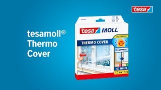 tesamoll® Thermo Cover  transparante isolatiefolie voor ramen [upl. by Loos]