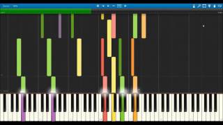 Hans Zimmer Watch The World Burn  The Dark Knight Ending Sequence  Midi Visualisation [upl. by Emili]