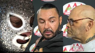 LATIN LOVER limpiar COCHINERO de Konnan  HIJO DEL SANTO precios y fechas oficiales gira ADIÓS [upl. by Nelan]