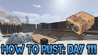 Satchel Charge Raid Information  How To Rust Day 111 [upl. by Neeliak]