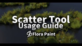 【Flora Paint】Scatter Tool Usage Guide for Blender Stylized Plants 【Tutorial】 [upl. by Corissa]