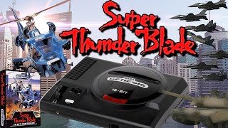 Super Thunder Blade  Sega Genesis Review [upl. by Adniles]