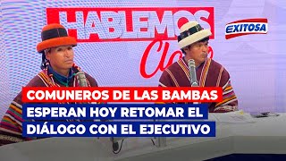 🔴🔵Palacio de Gobierno Comuneros de Las Bambas esperan hoy retomar el diálogo con el Ejecutivo [upl. by Jeffers]