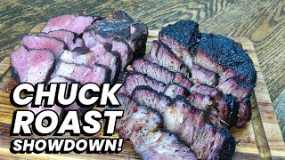 Chuck Roast 48 Hour Sous Vide vs Smoked Brisket Style [upl. by Cathlene40]