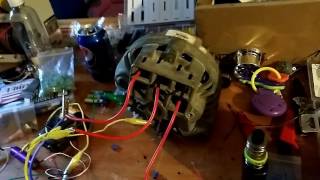 HOW TO MAKE A BLDC MOTOR FROM A CAR ALTERNATOR [upl. by Aivirt193]