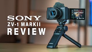 Sony ZV1 Mark II  Best Vlogging Camera Handson Review [upl. by Iggie601]