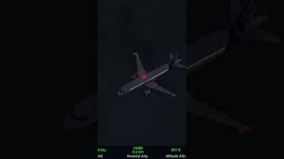 Night 🌉 takeoff 🛫 and landing 🛬games aviation realflighsimulator technogamerz gaming [upl. by Nitsyrc]