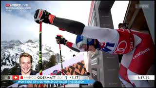 Marco Odermatt  1 Platz  Riesenslalom Adelboden 2022 [upl. by Ingold]