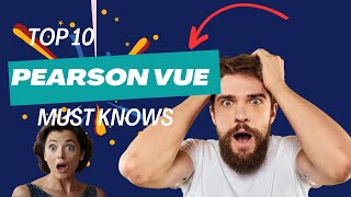 PEARSON VUE  Everything You Must Know about Pearson Vue [upl. by Cicero]