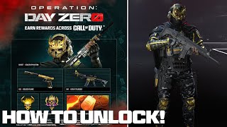 HOW TO CLAIM FREE MW3 DAY ZERO EVENT REWARDS amp EARLY GAMEPLAY Free Ghost Golden Phantom Skin [upl. by Thirzia927]