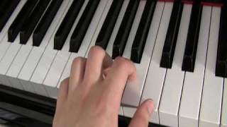 How to play piano The basics Piano Lesson 1 [upl. by Miarzim]