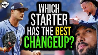 Which Starting Pitcher has the BEST Changeup [upl. by Gage]