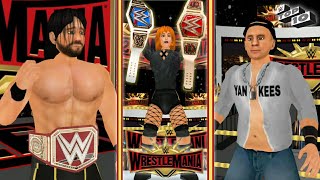 Wrestlemania 35 Top 10 MomentsWr3d 2k20 [upl. by Alita]