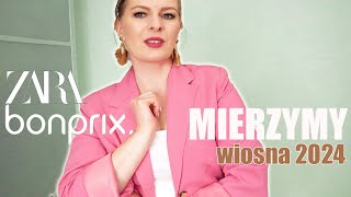 ZARA BONPRIX MIERZYMY TRENDY WIOSNA 2024 [upl. by Oab449]