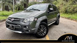 Fiat Palio Weekend Adventure 18 16V Manual 2014 Verde [upl. by Judi99]