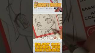 Hatsune Miku theme today Drawing Chibi Miku Part 1 pencil sketch [upl. by Heid]