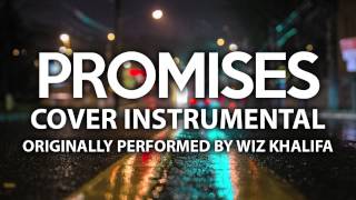 Promises Cover Instrumental In the Style of Wiz Khalifa [upl. by Ynolem]