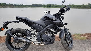 Yamaha MT15  SC Project Exhaust  Installation [upl. by Ylrebme]