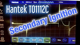 Hantek Tablet Scope Secondary Ignition Trace [upl. by Drahsar]