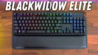 Razer Blackwidow Elite [upl. by Auqinihs]