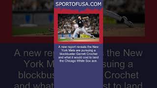 New York Mets rumored to be chasing Garrett Crochet trade likely cost for Chicago Whit shorts [upl. by Toomin]